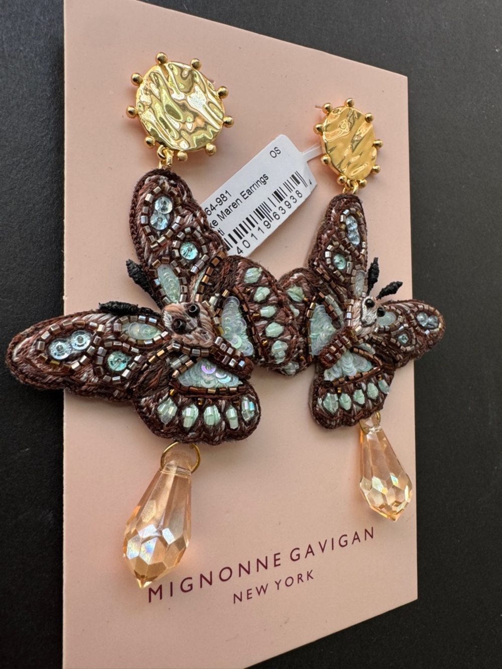 Mignonne Gavigan Luxe Maren Butterfly Earrings - Picture 4 of 11